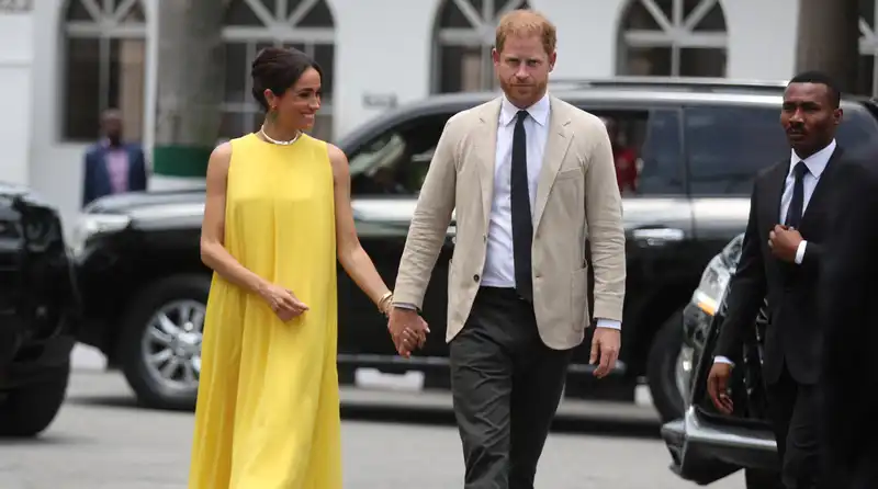 Meghan Markle shines on Mother's Day in the same silk dress as her son Archie's first birthday.